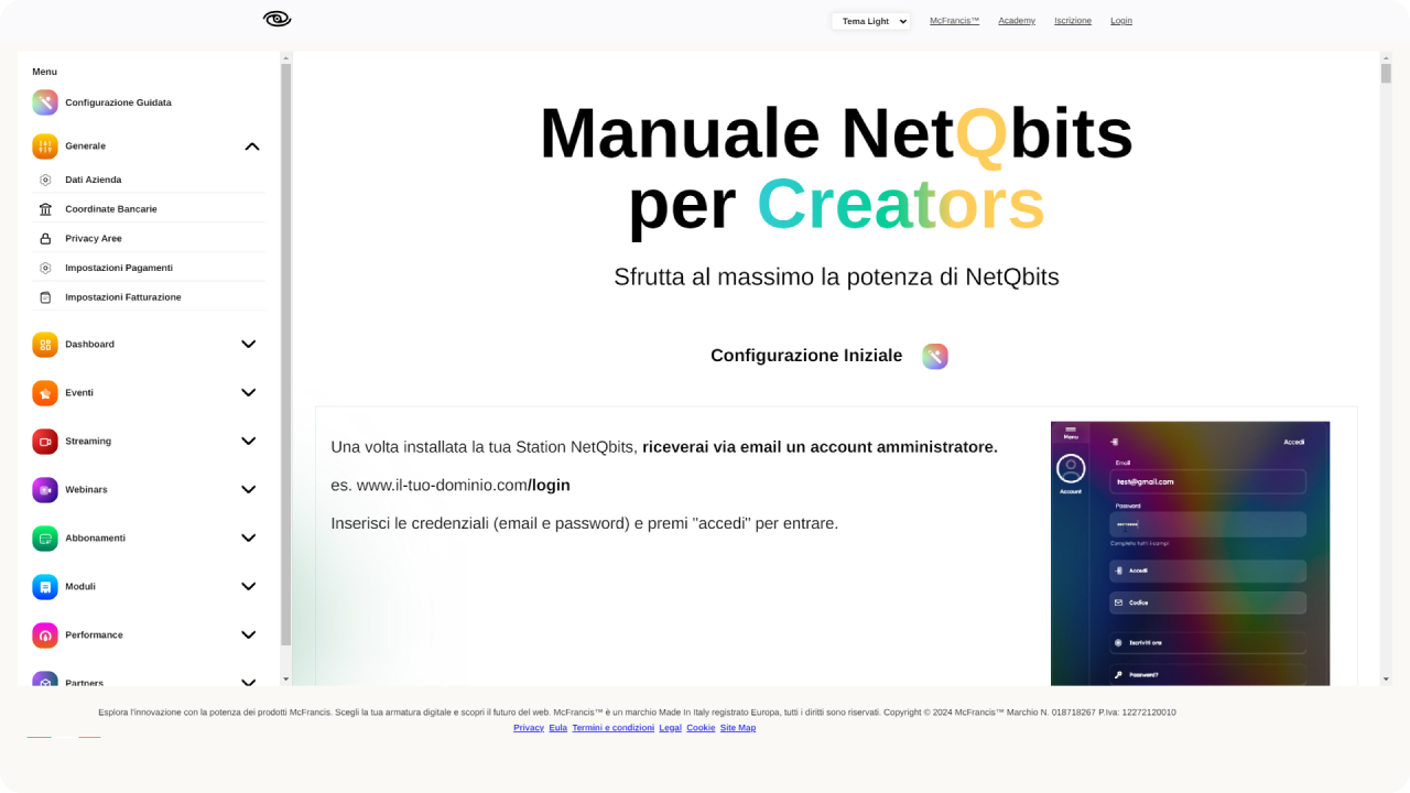 Manuale NetQbits